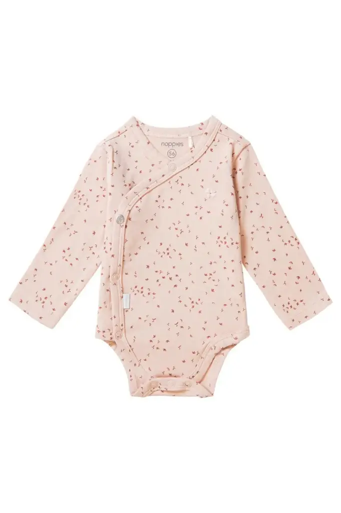 Romper Rose Smoke Norsik lange mouwen - Noppies