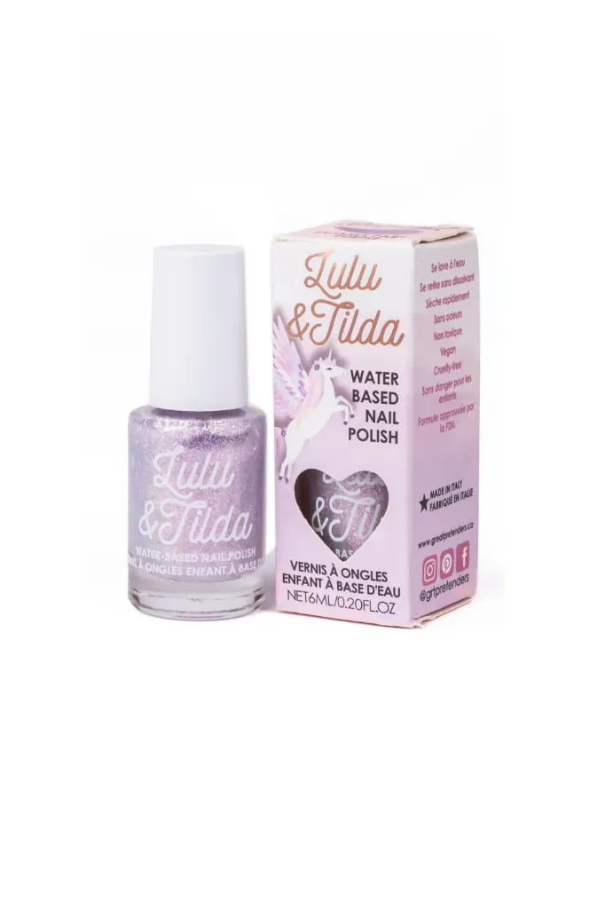 Vernis à ongles enfant à base d'eau Pyjama Party Purple - Great Pretenders