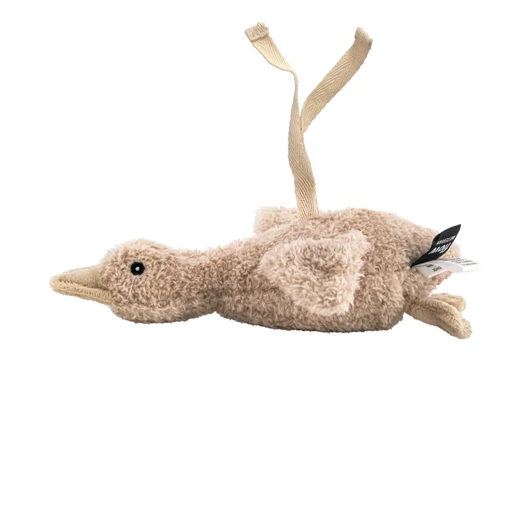 Doudou réconfortant Oie à emporter Liva Beige - Flow Amsterdam