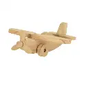 Houten Vliegtuig om te Bouwen en te Schilderen - Egmont Toys