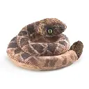Vingerpop Mini-ratelslang - Folkmanis