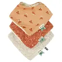 Set van 3 Bandana-slabbetjes Fierce Fox - Trixie