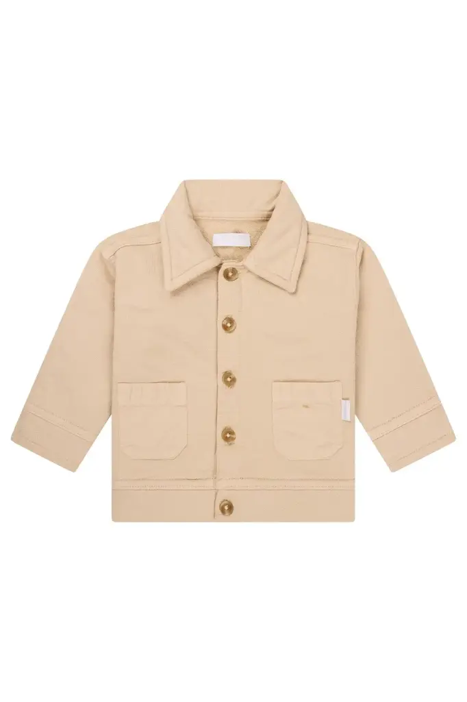 Cardigan Oakleaf Longsleeve Soft Sand - Noppies (9 maanden)