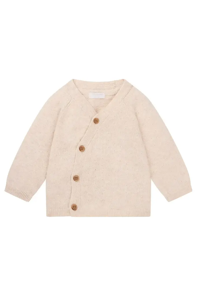 Cardigan Owasso Longsleeve Oatmeal Mélange - Noppies (9 mois)