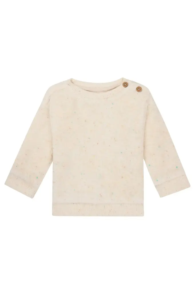 Sweater Olivet Longsleeve Whisper White - Noppies (9 maanden)