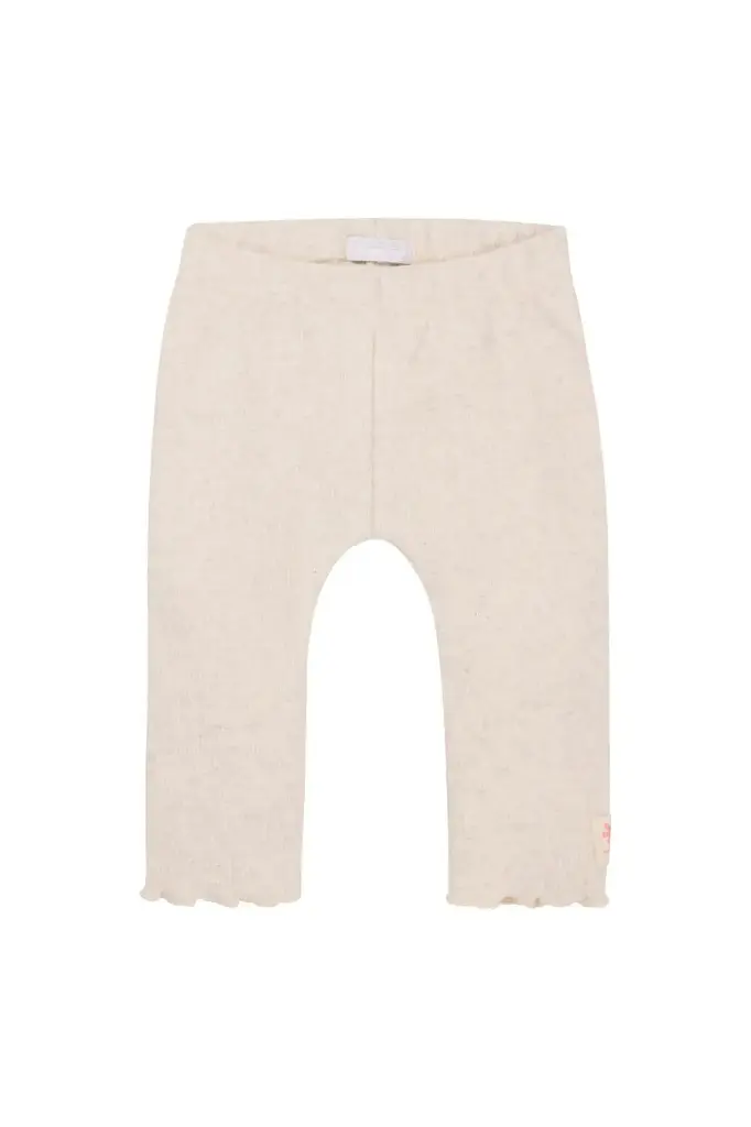 Moosic Leggings Oatmeal Mélange - Noppies (9 months)