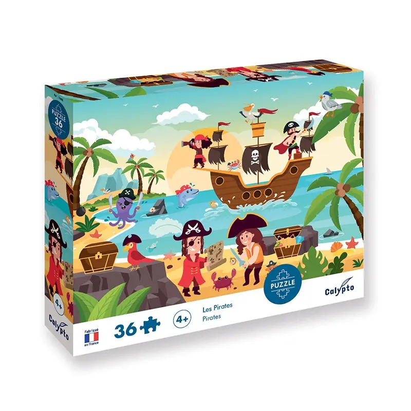 Les Pirates (The Pirates) Puzzle 36 Pieces - Calypto