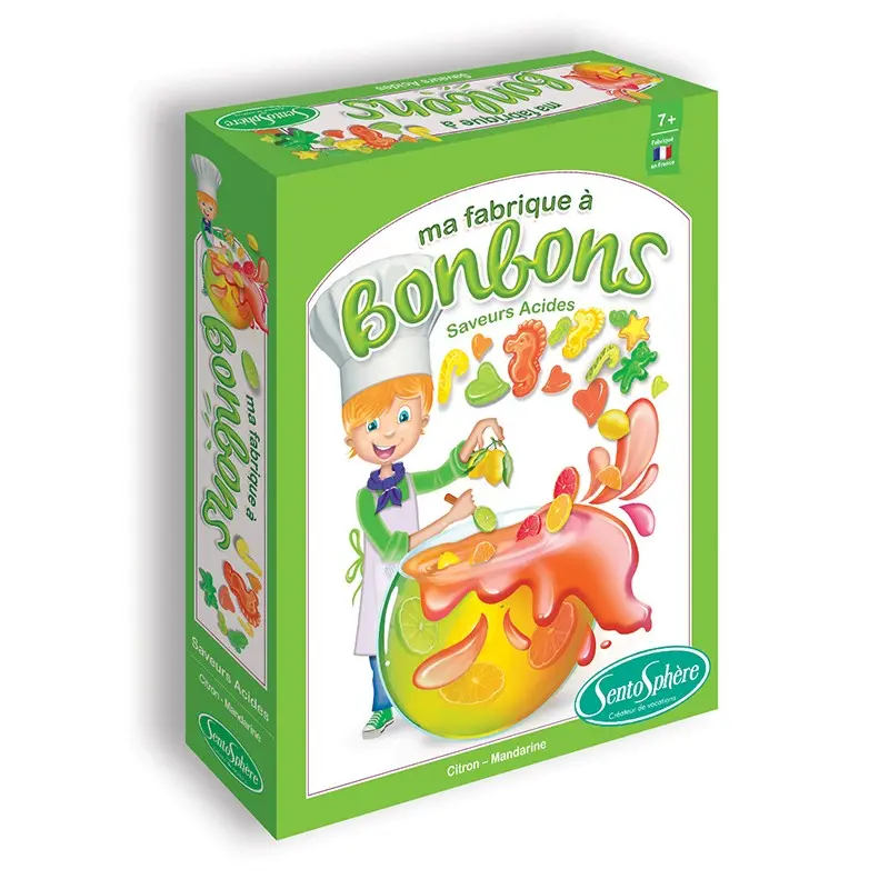 Ma Mini Fabrique à Bonbons – Candy Making Kit Sour Flavors - Sentosphère