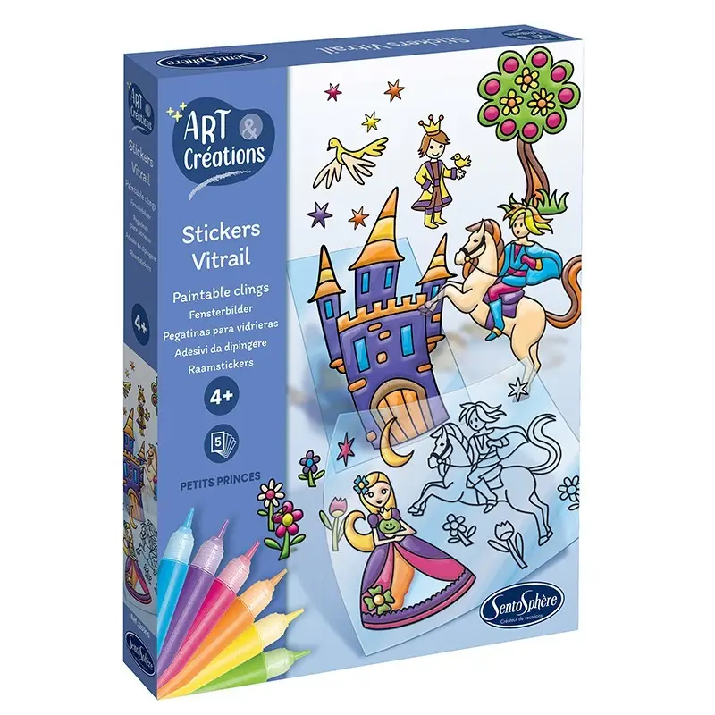 Glasverfstickers Kleine Prinsen - SentoSphère