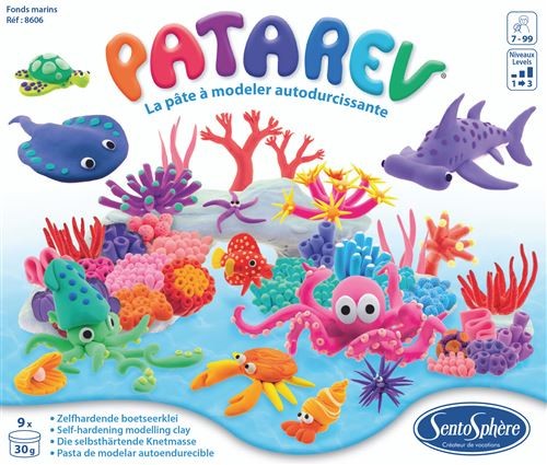 Pâte à modeler Patarev Fonds Marins - Sentosphère