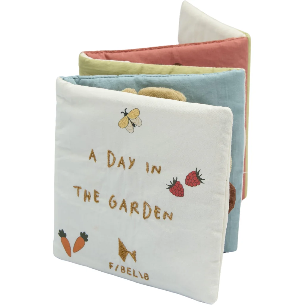 Livre en tissus Garden Whisper White - Fabelab
