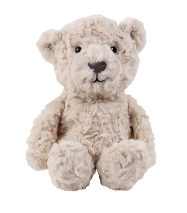 Lou (Beige) - Peluche Ours rechargeable avec battements de cœur - Liste de naissance Laura Mertens et Jawad Tahraoui