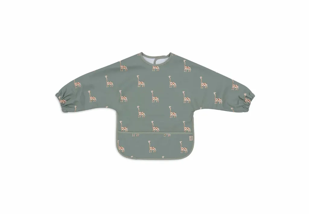 Bavoir imperméable à manches Jungle Jambo - Jollein