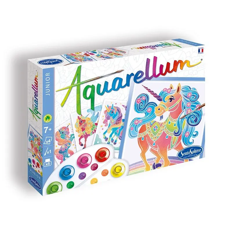 Aquarellum Junior thema Eenhoorns - SentoSphère