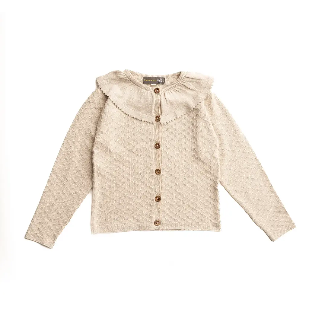 Margrethe Cardigan Summer Sand - Hänevild (86-92)