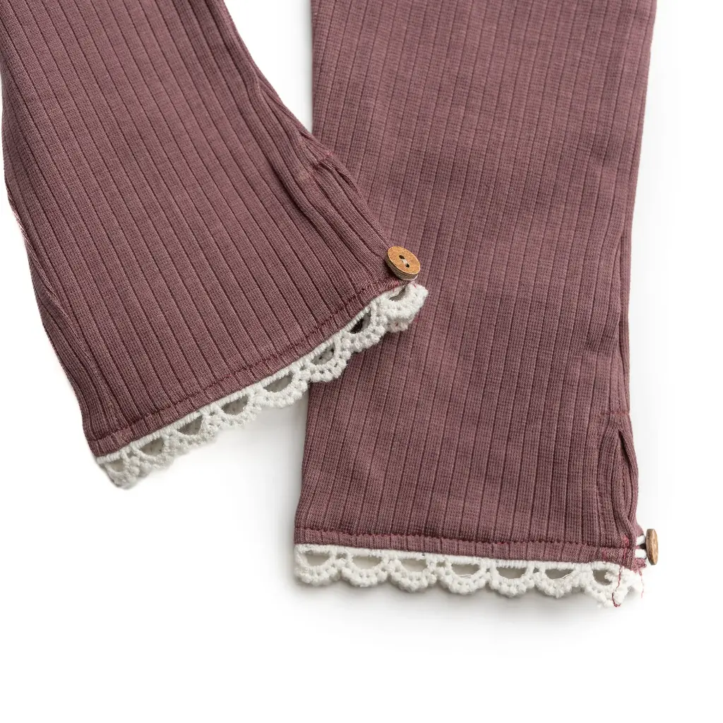 Leggings Alma Rose Taupe - Hänevild