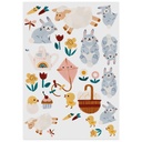 Organic Temporary Tattoos - Easter Animals