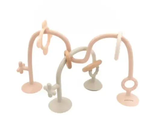 Jeu à ventouses Rose tendre - Bamboom
