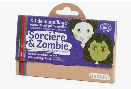 Kit de maquillage Sorcière & Zombie - Liste de cadeaux d'anniversaire pour Edouard