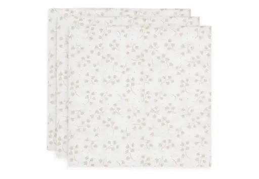 Lange gaze de coton small 70x70 cm Leafy Dreams 3 unités - Jollein