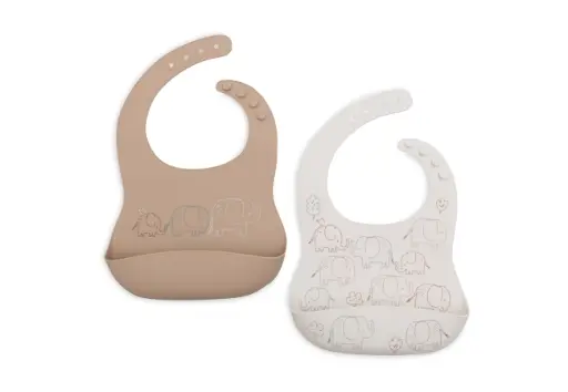 Bavoir imperméable à manches Leafy Dreams - Jollein