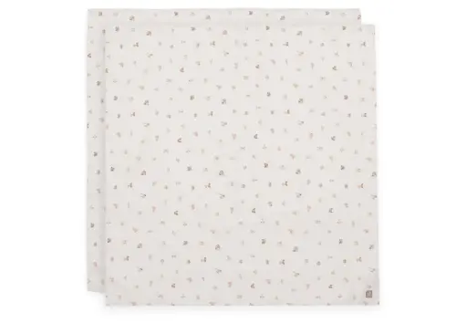 Lange gaze de coton big 115x115 cm Animal Friends 2 unités - Jollein