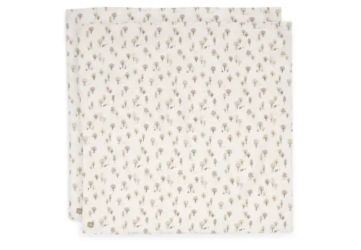 Lange gaze de coton big 115x115 cm Tiny Park 2 unités - Jollein