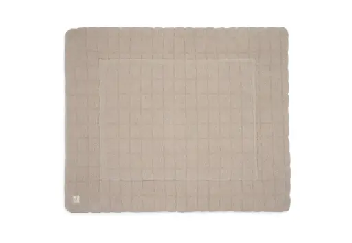 Tapis de parc Basic Knit Oatmeal 75x95 cm - Jollein