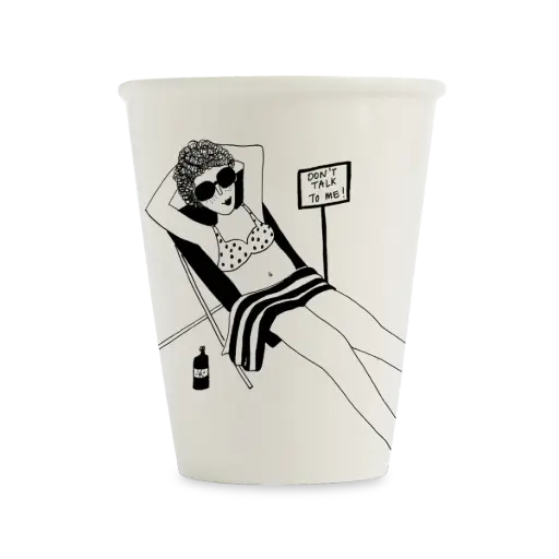 Gobelet Don't talk to me - Helen b