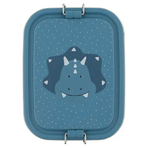 [LISTEMAELLEETOLIVIER21] Boîte repas en inox petit modèle Mr. Triceratops - Liste de naissance de Maëlle Dewals et Olivier Parisi