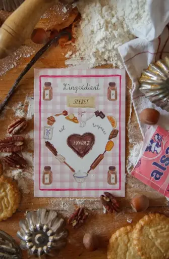 Carte postale Souvenirs Heureux - Caro from Woodland