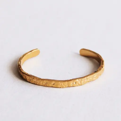 Bracelet imprimé doré - Bazou