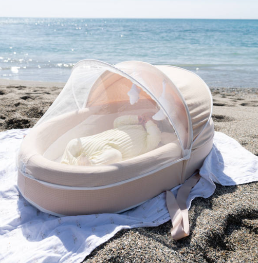 [BAM] Ecran / moustiquaire Babynest - Blanc 01 - Liste de naissance Charlotte Grossmann et Vick Badet