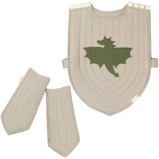 Set Armure de Chevalier Beige - Fabelab