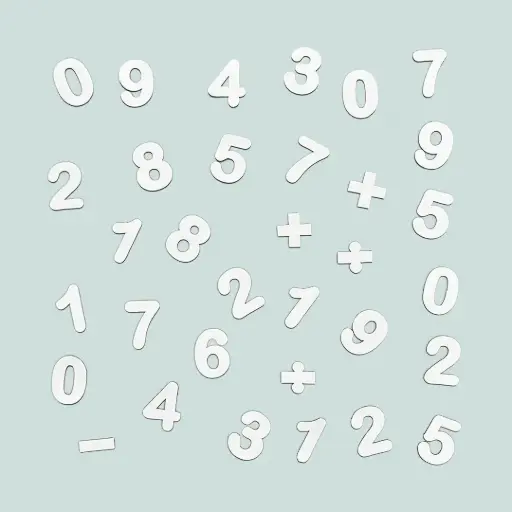 Puzzle magnétique chiffres - 3 ans + - Ferflex