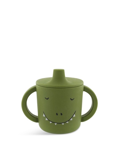 Tasse d'apprentissage en silicone bec verseur Mr Dino - Trixie